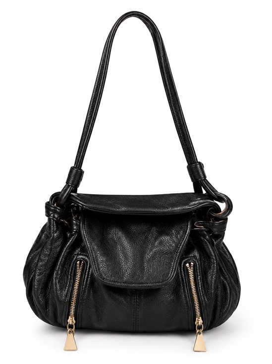 See By Chloe Handbags - See By Chloe Black Leather Crossbody Bag with Gold Hardware